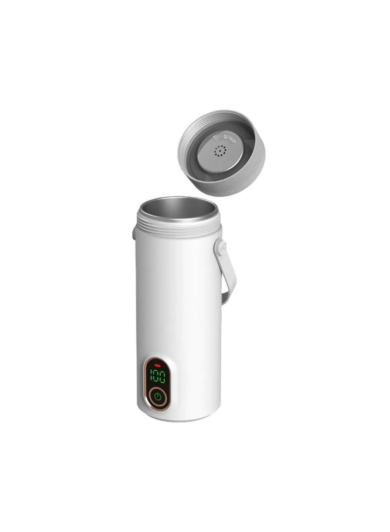 Portable Electric Kettle Rechargeable Travel Car 400ml