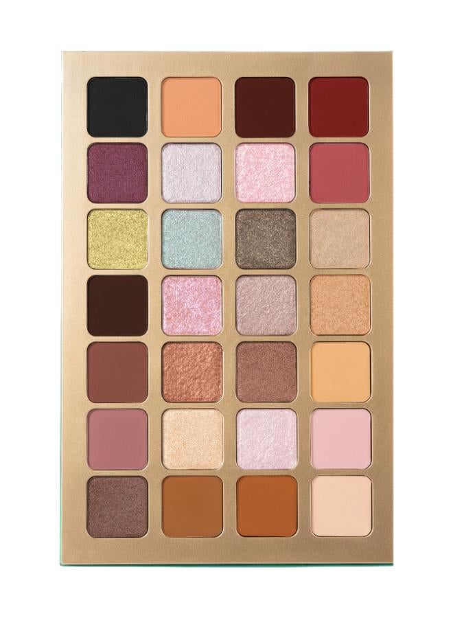 28 Color Intense Eyeshadow Palette Martinique - 002 Multicolour