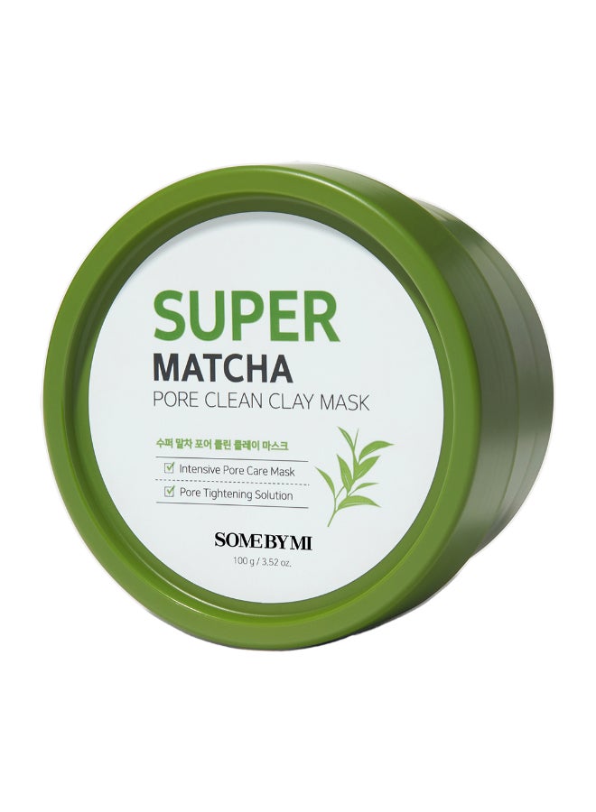 Super Matcha Pore Clean Clay Mask 100grams