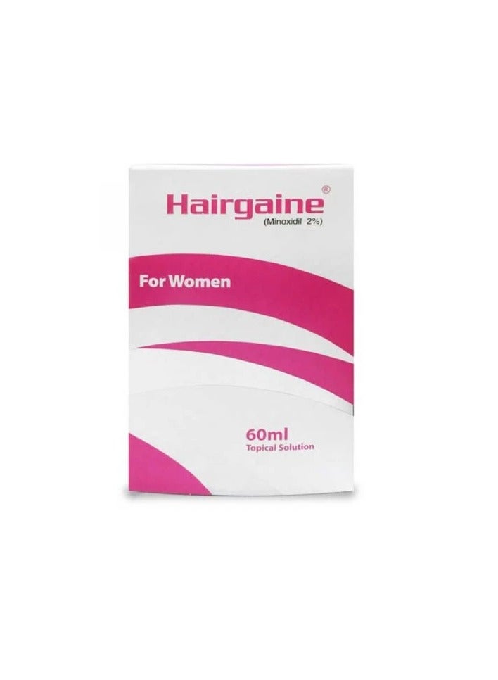 Hairgaine 2% Topical Solution For Women 60 ml