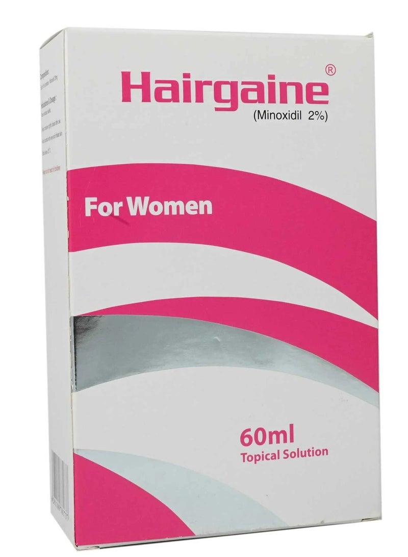 Hairgaine 2% Topical Solution For Women 60 ml