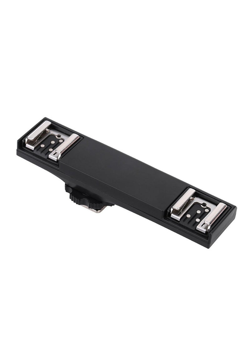 Camera Hot Shoe Splitter, Loadable Up to 3 Kg SLR Dual Hot Shoe Splitter, Convenient Ultralight for Canon'S I-TTL(for Canon)