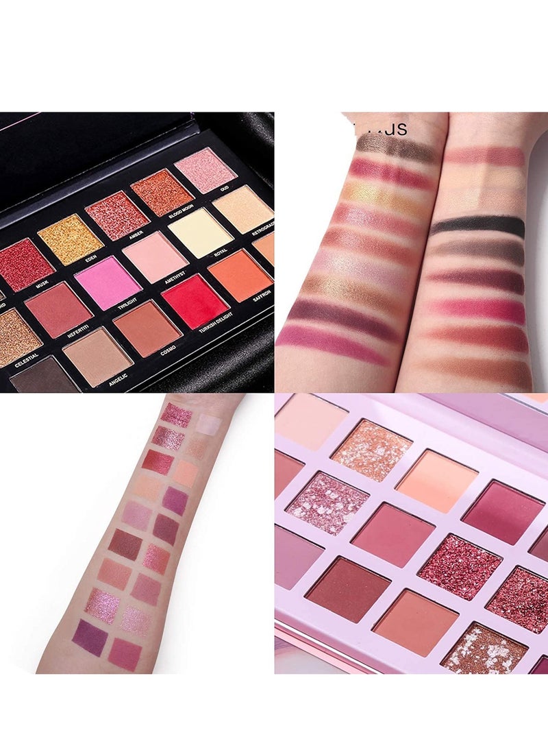 HUDA GIRL Beauty Rose Gold Remastered 36 Matte FinishesIncludes Black Eyeshadow