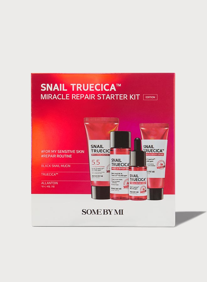 Snail Truecica Miracle Repair Starter Kit 4Components Red 30ml