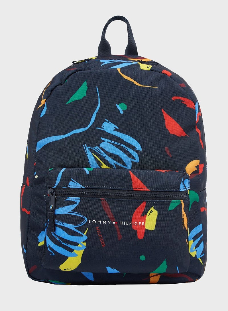 Kids Printed Backpack