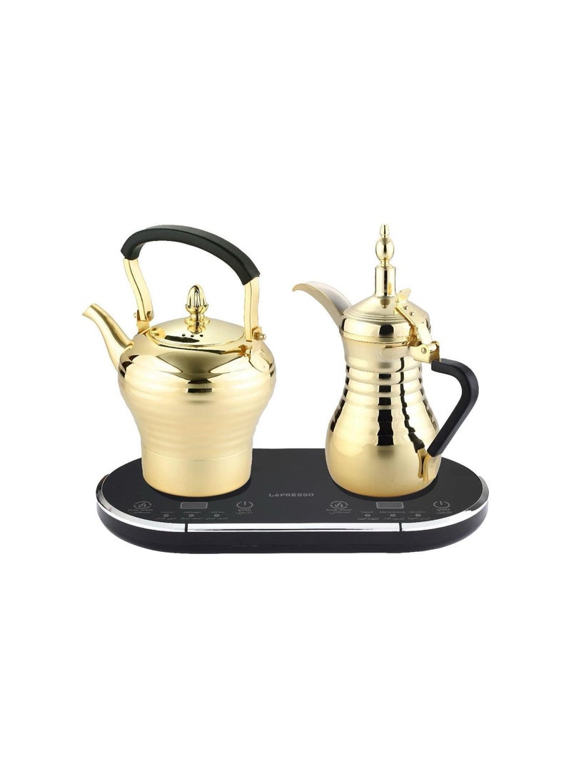 LePRESSO ARABIC COFFEE & TEA DALLAH KETTLE SET 2PC