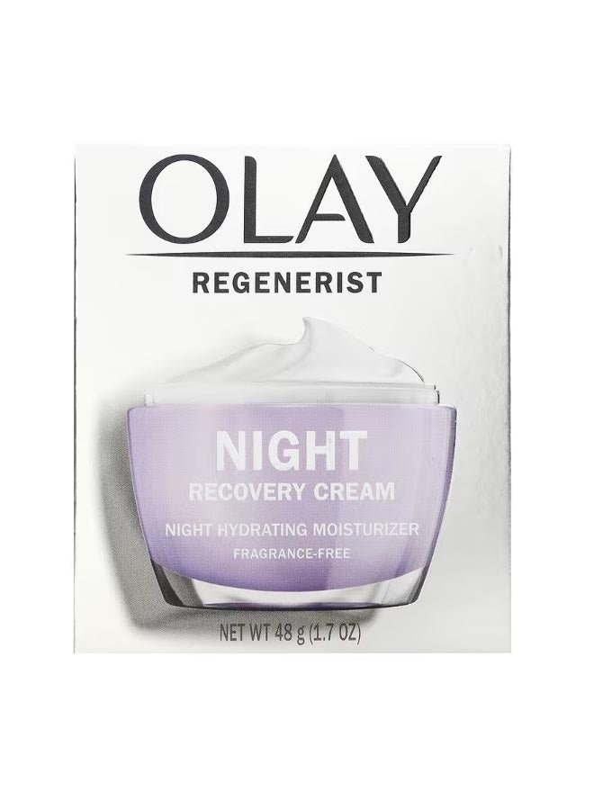 Regenerist Night Recovery Cream Fragrance Free 1.7 oz 48 g