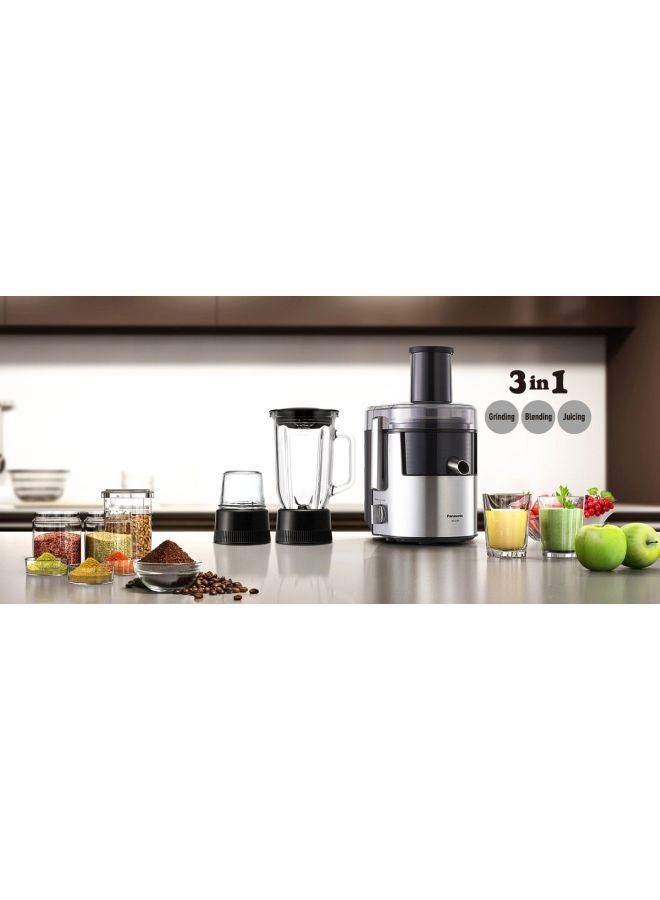 3-In-1 Blender 800.0 W MJDJ31 Grey/Black/Clear