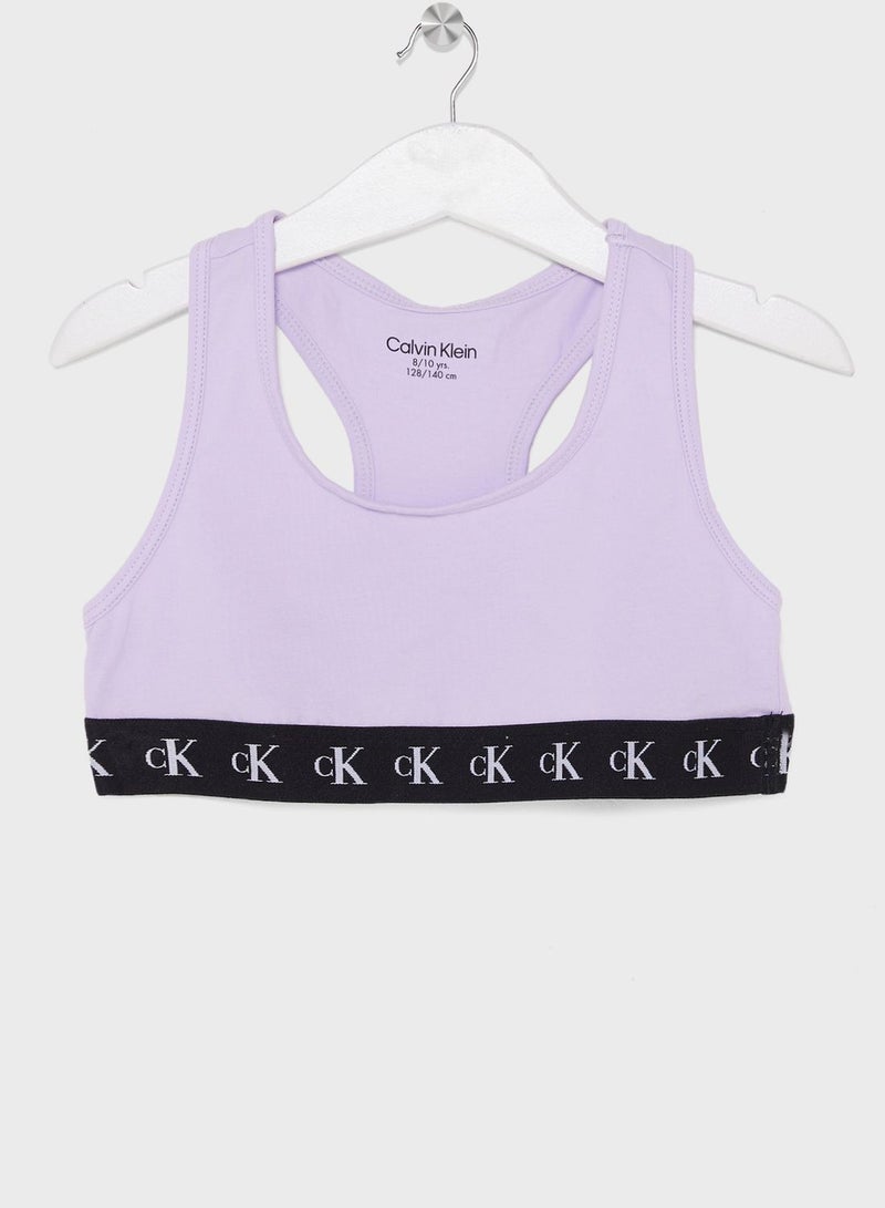 Kids 3 Pack Assorted Bralette