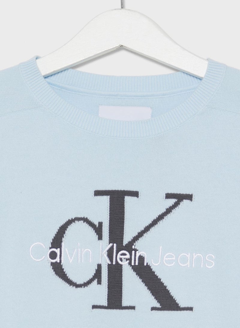 Kids Monogram Sweater