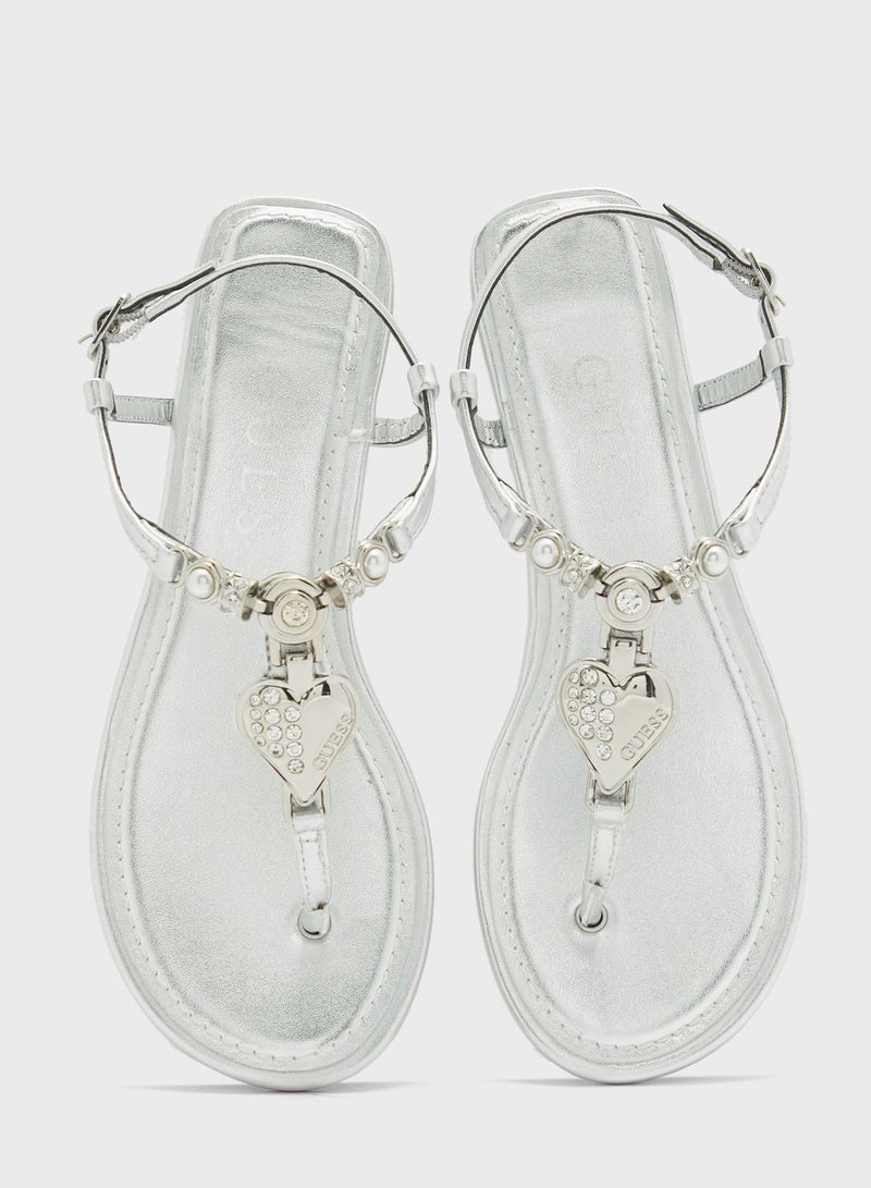 Jiarella Flat Sandals