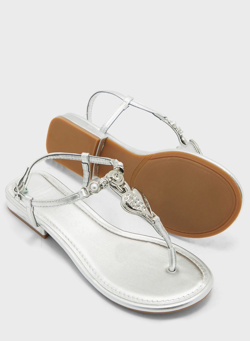 Jiarella Flat Sandals