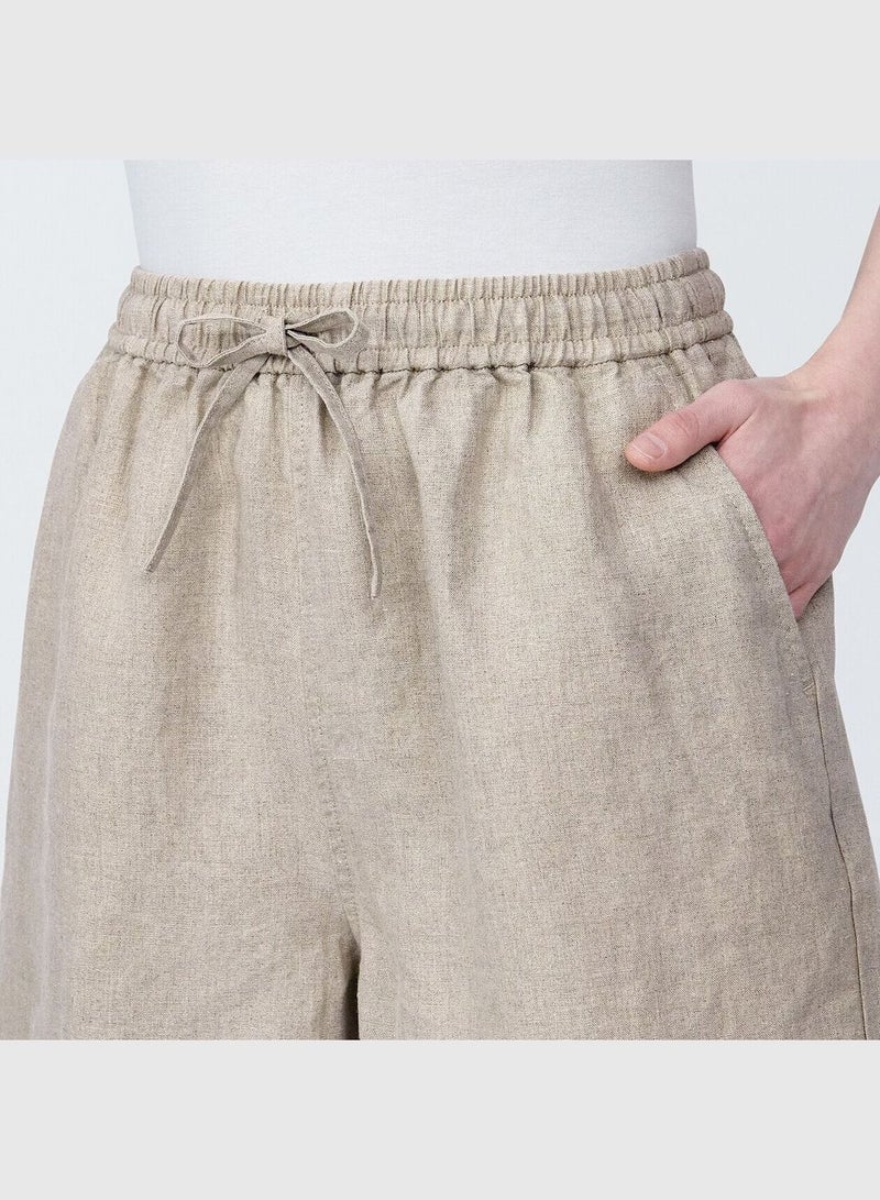 Linen Short Pants