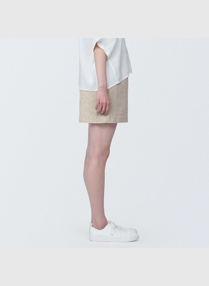 Linen Short Pants