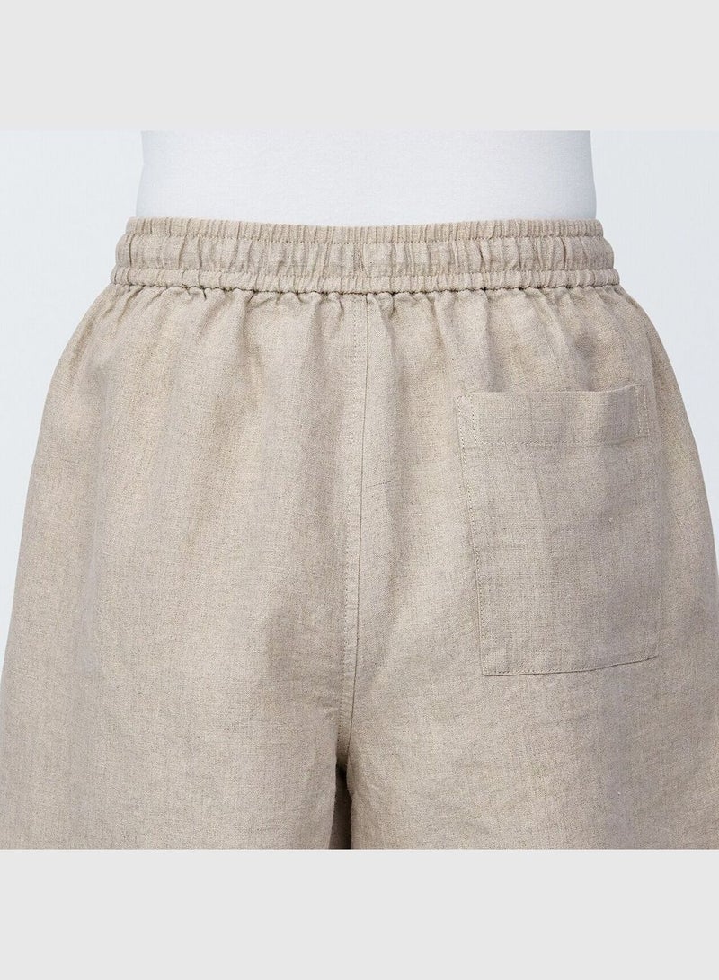 Linen Short Pants