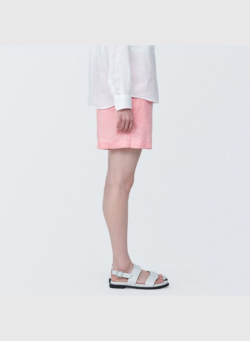 Linen Short Pants