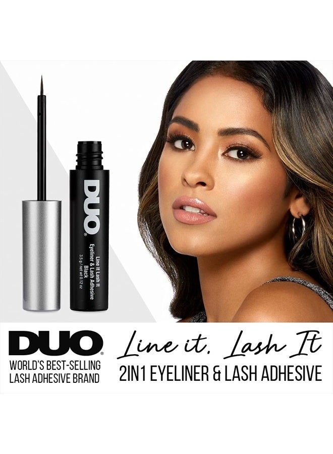 Line IT Lash IT Black (2n1 Eyeliner & Lash Adhesive)