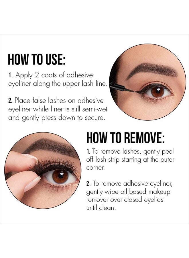 Line IT Lash IT Black (2n1 Eyeliner & Lash Adhesive)