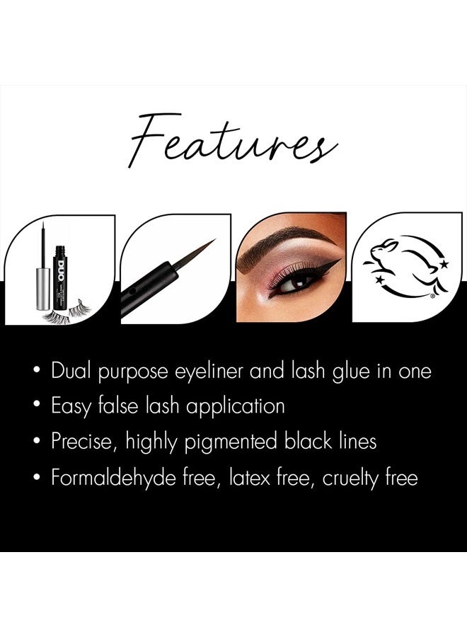 Line IT Lash IT Black (2n1 Eyeliner & Lash Adhesive)