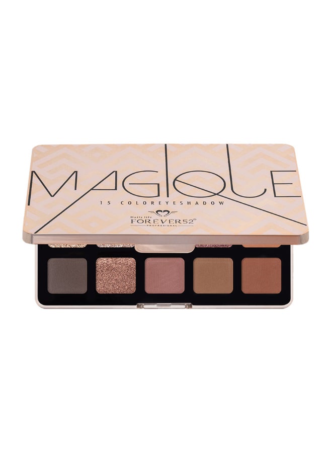 Magique 15 Color Eyeshadow Palette NDE005