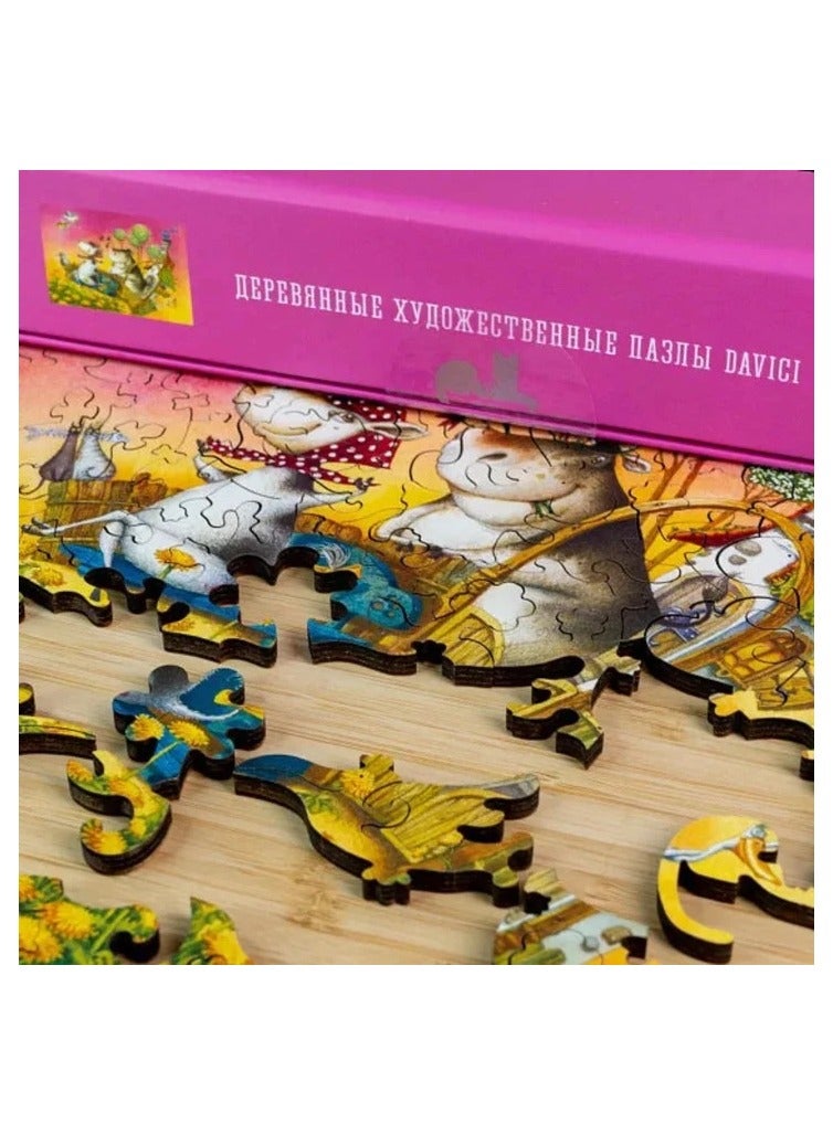 Friendship In The Glade Davici Wooden Jigsaw