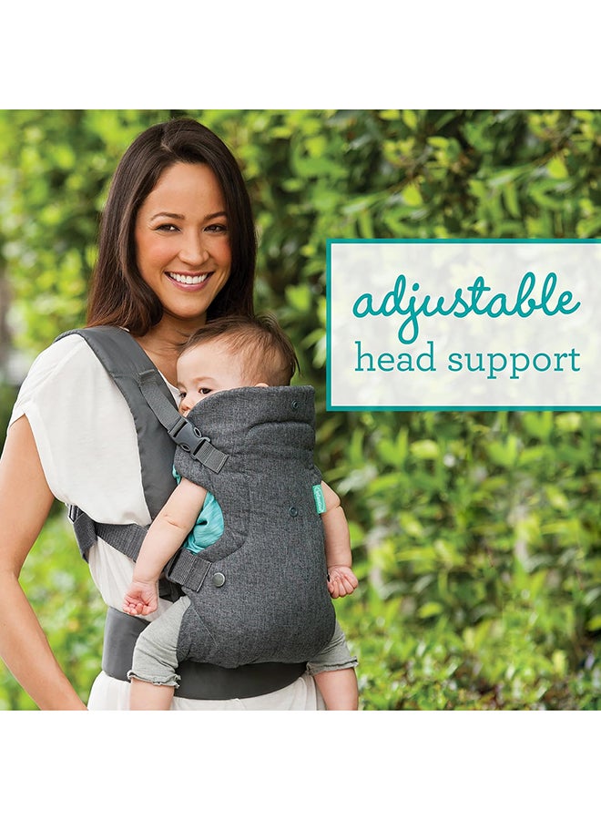 Flip Advanced 4-In-1 Carrier - Ergonomic, Convertible, Face-In And Face-Out Front And Back Carry For Newborns And Older Babies 8-32 Lbs