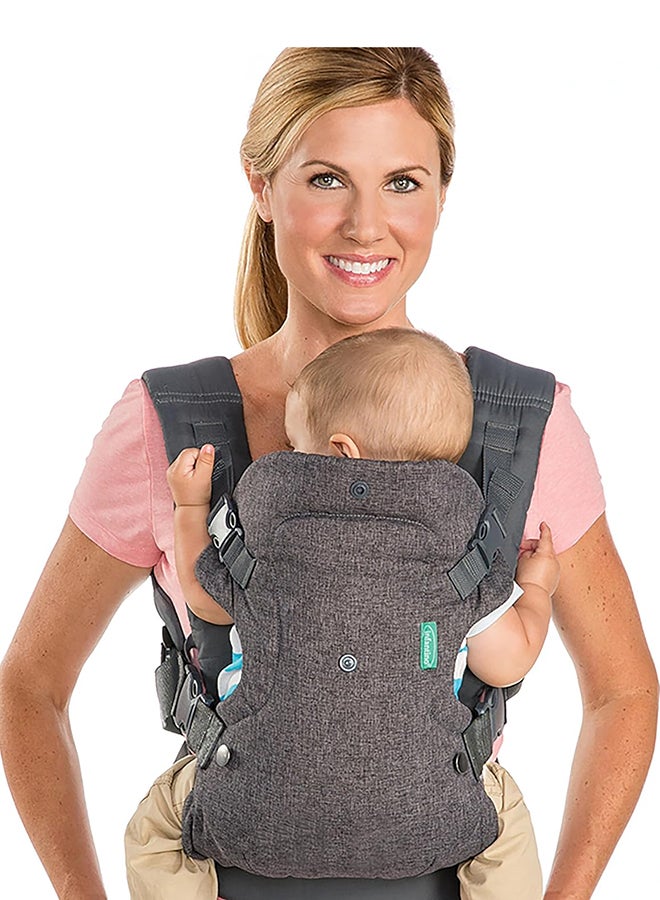 Flip Advanced 4-In-1 Carrier - Ergonomic, Convertible, Face-In And Face-Out Front And Back Carry For Newborns And Older Babies 8-32 Lbs