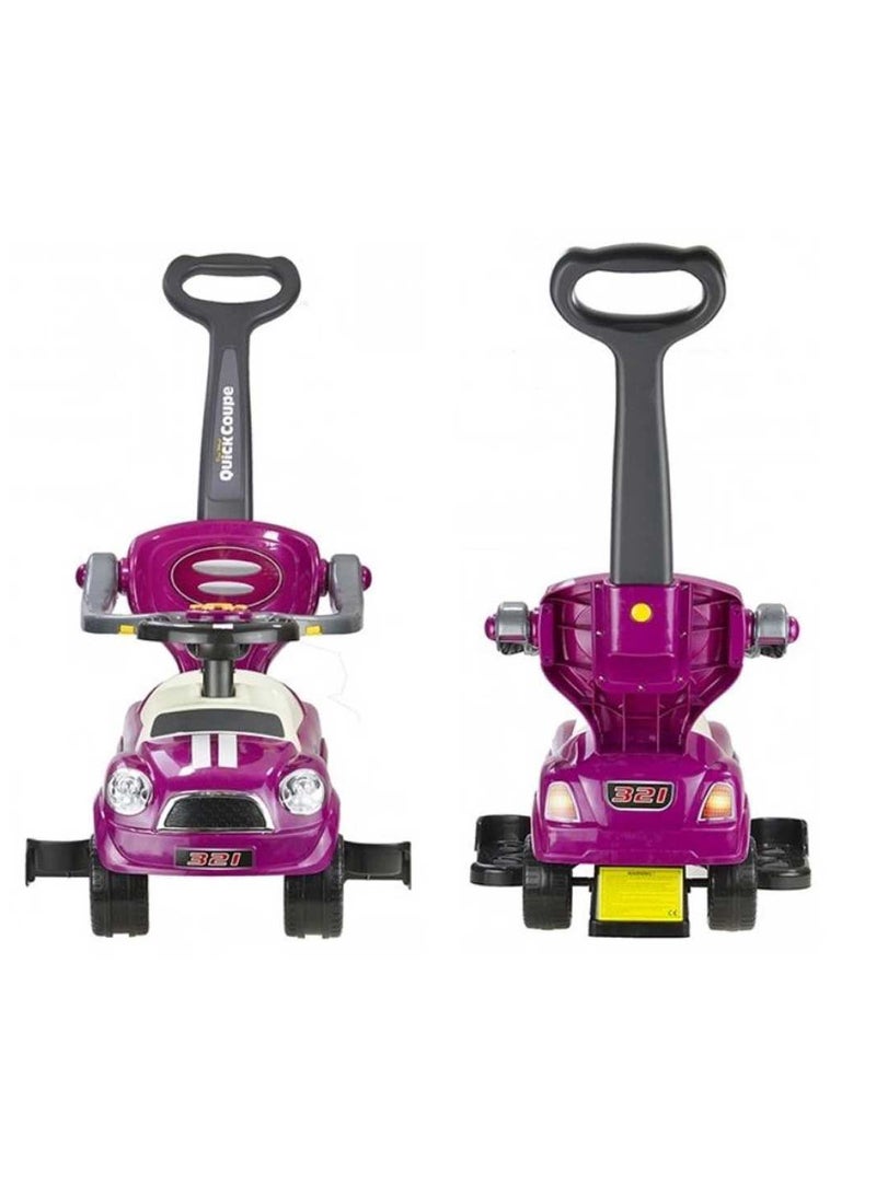 BabyLove SunShine Pusher Rideon - Purple