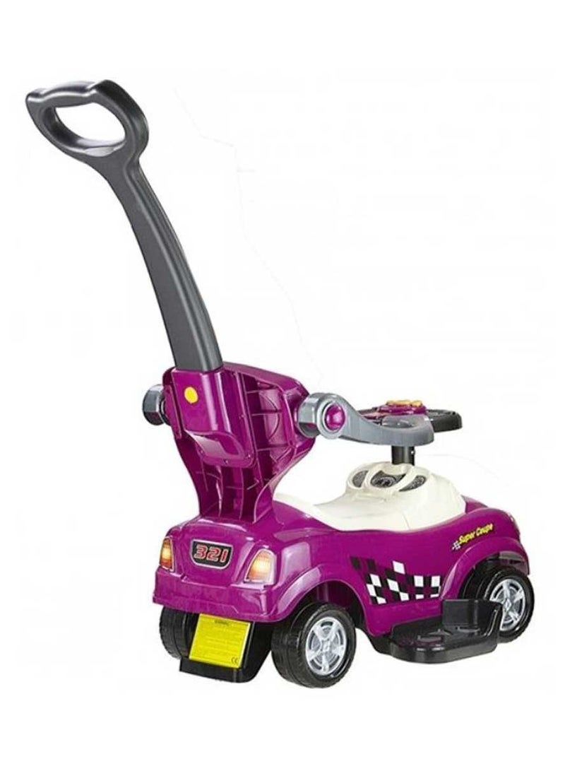 BabyLove SunShine Pusher Rideon - Purple