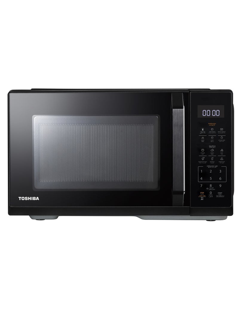 20L Solo Microwave Oven,Sleek Design, Defrost By Weight/Time, Child Safety Lock 20 L 800 W MW3-EM20PE(BK) Black