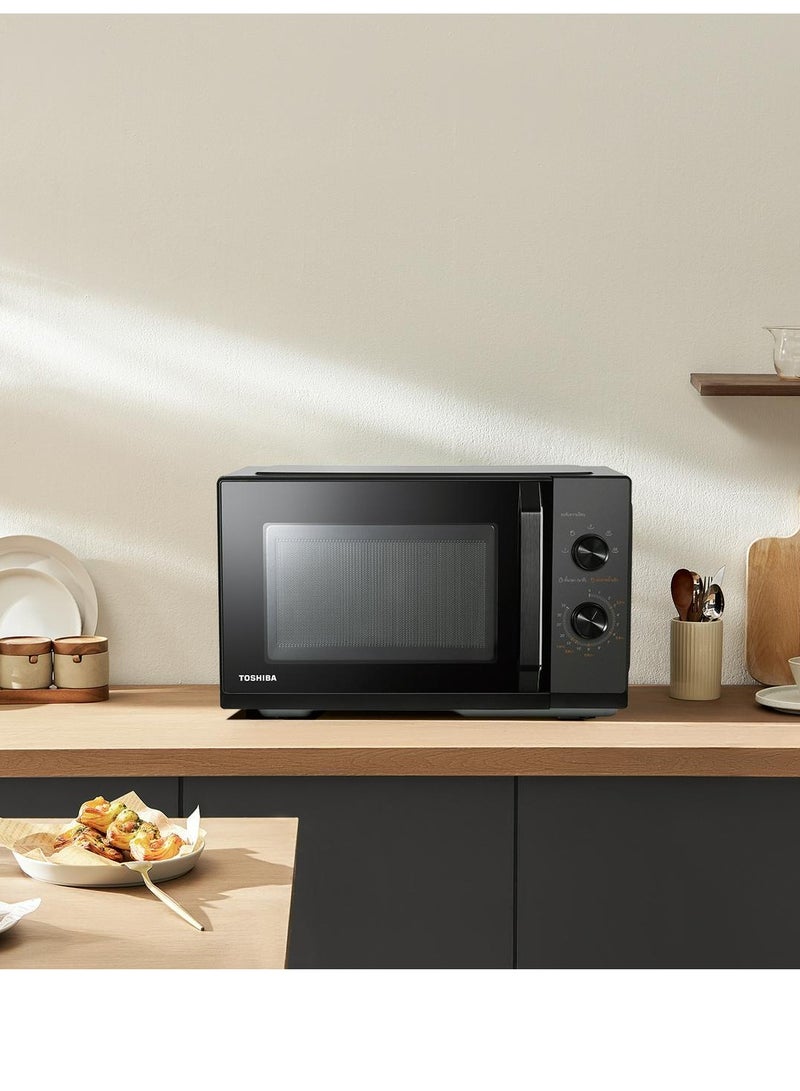 Microwave Oven W Series Mechanical SOLO 25 L 800 W MW3-MM25PE(BK) Black