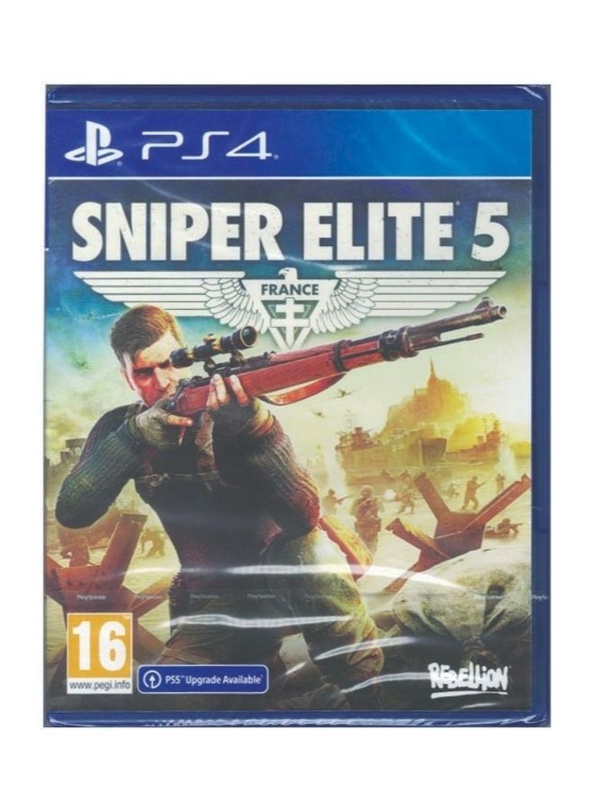 Sniper Elite 5 (Intl Version) - Action & Shooter - PlayStation 4 (PS4)