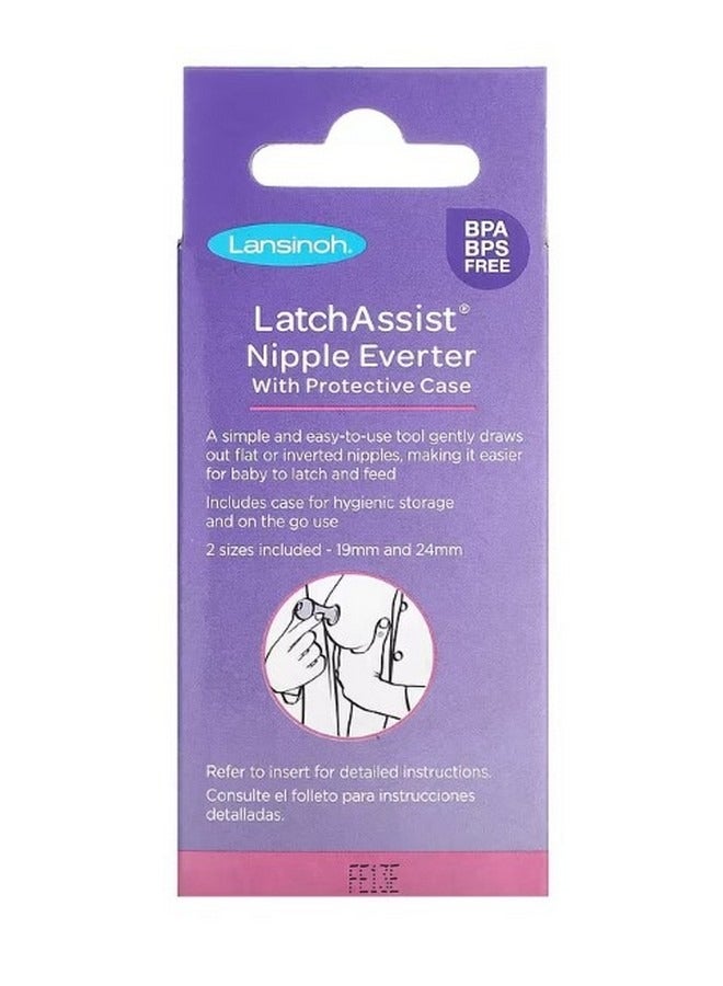 Latch Assist Nipple Everter with Protective Case 1 Count