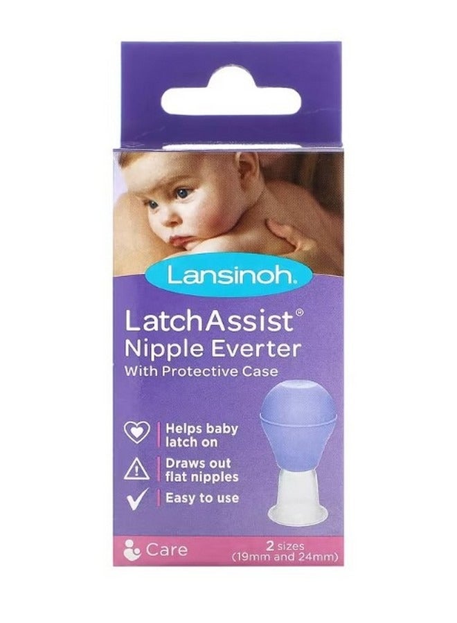 Latch Assist Nipple Everter with Protective Case 1 Count