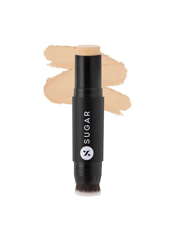 Sugar Cosmetics Ace Of Face Foundation Stick20 Galão (Light Medium, Golden Undertone)Full Coverage Waterproof Matte Finish