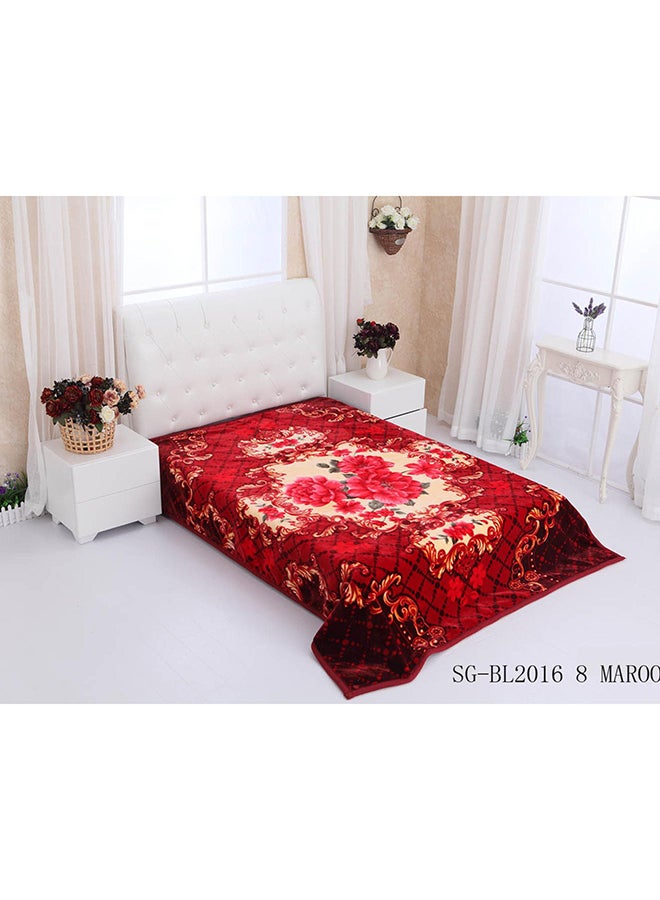1 Ply Blanket Super Soft Royal Cloudy Blanket 160 × 220CM 6.5LBS