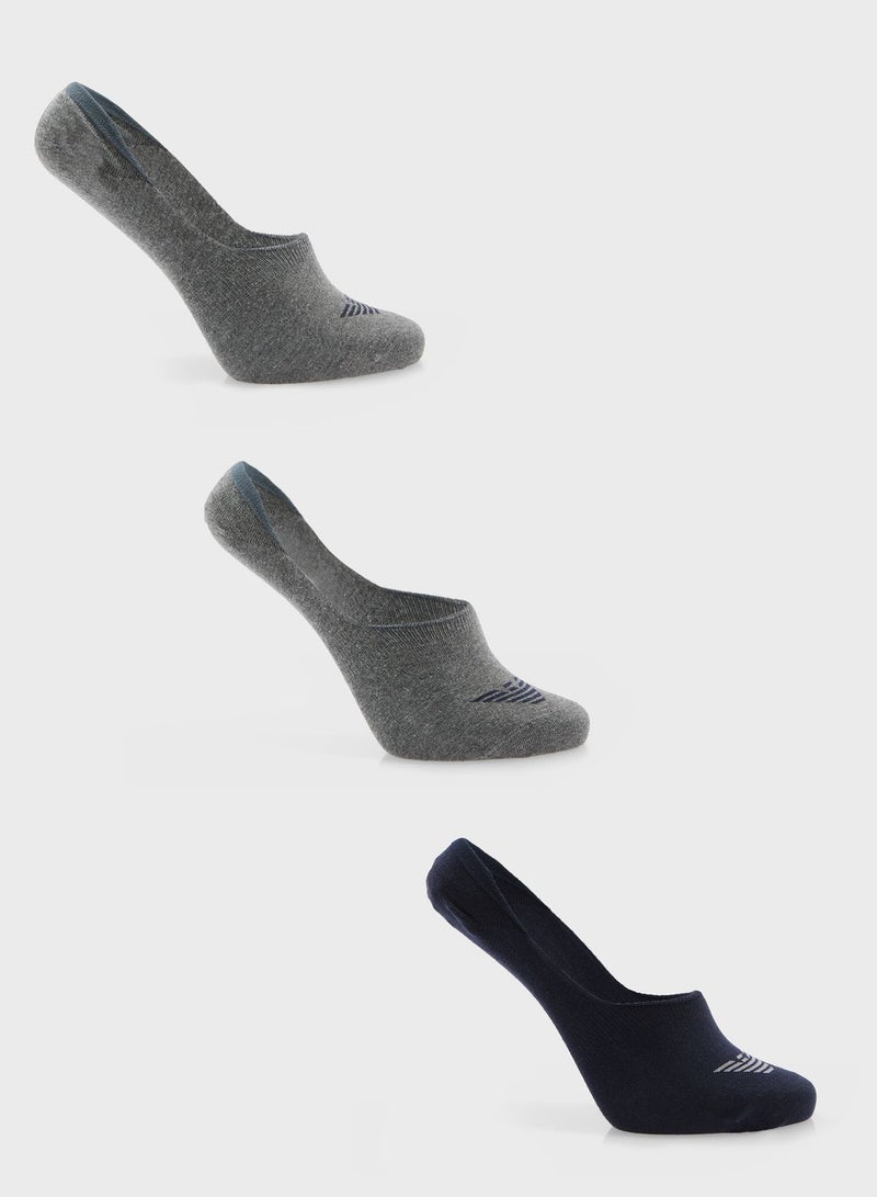 3 Pack Assorted Socks