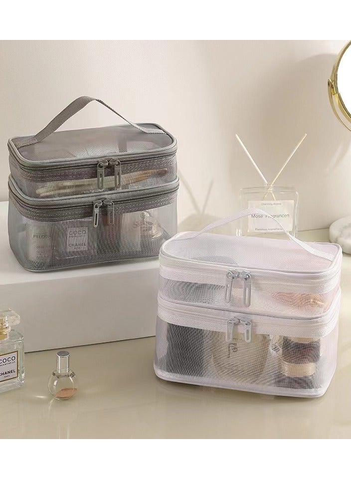 Large-Capacity Portable Wash Bag Travel Wash Bag Travel Simple Mesh Bag Cosmetic Bag Bag