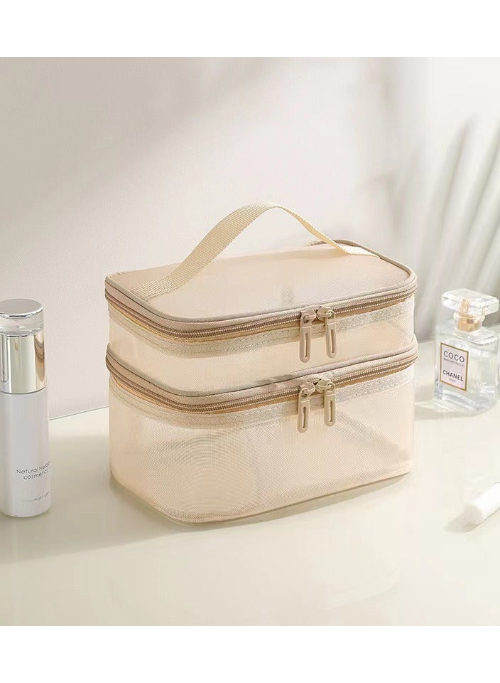 Large-Capacity Portable Wash Bag Travel Wash Bag Travel Simple Mesh Bag Cosmetic Bag Bag