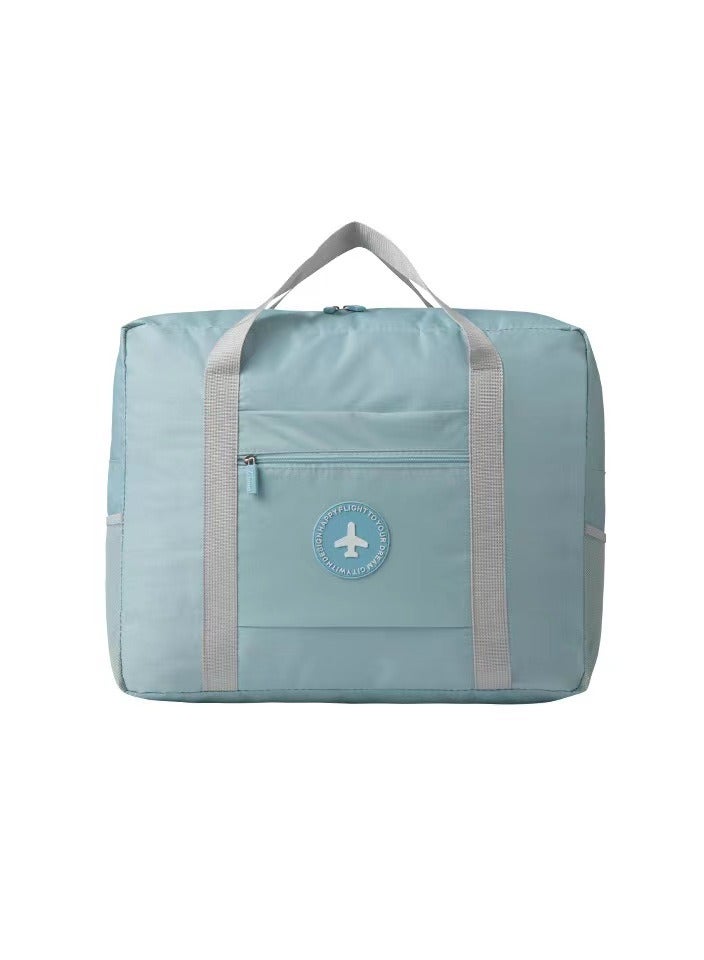 Oxford Cloth Travel Bag Portable Large Capacity Moving Bag Pull Rod Bag Folding Duffel Bag