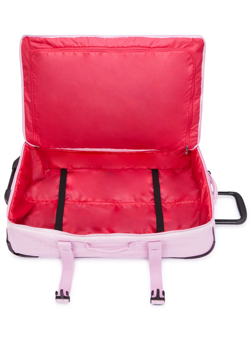Kipling Aviana M-edium Wheeled Suitcase with Adjustable Straps-Blooming Pink-I2966R2C