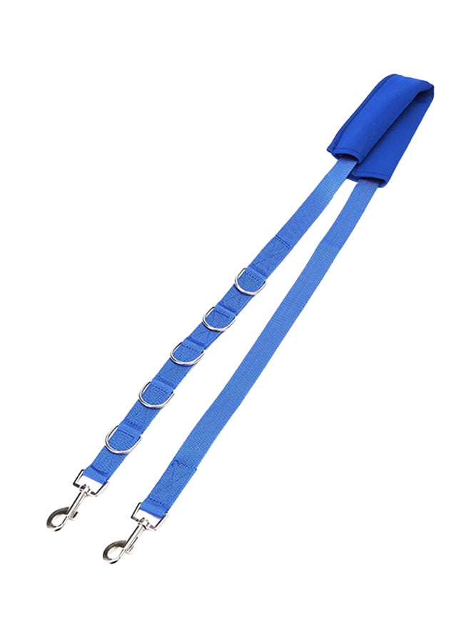 Adjustable Grooming Dog Belly Strap Blue 1.38meter