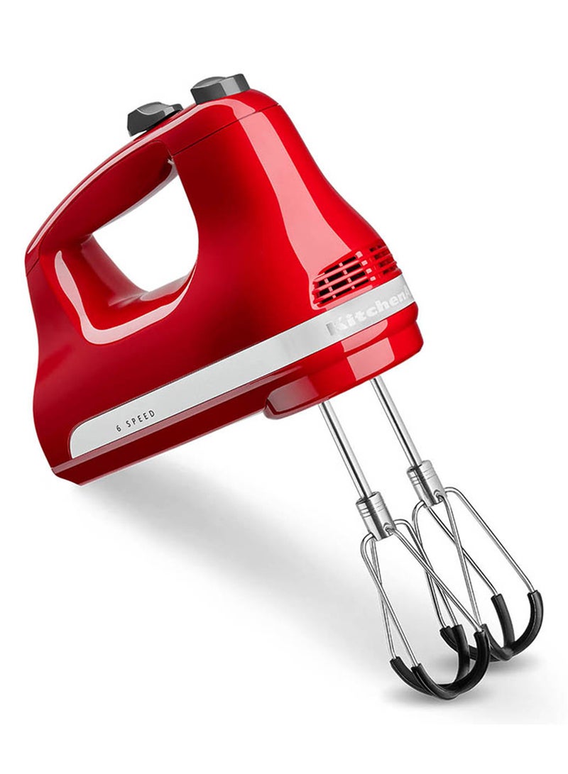 Hand Mixer 6 Speed With Flex Edge Beaters 60 W 5KHM6118BER Empire Red