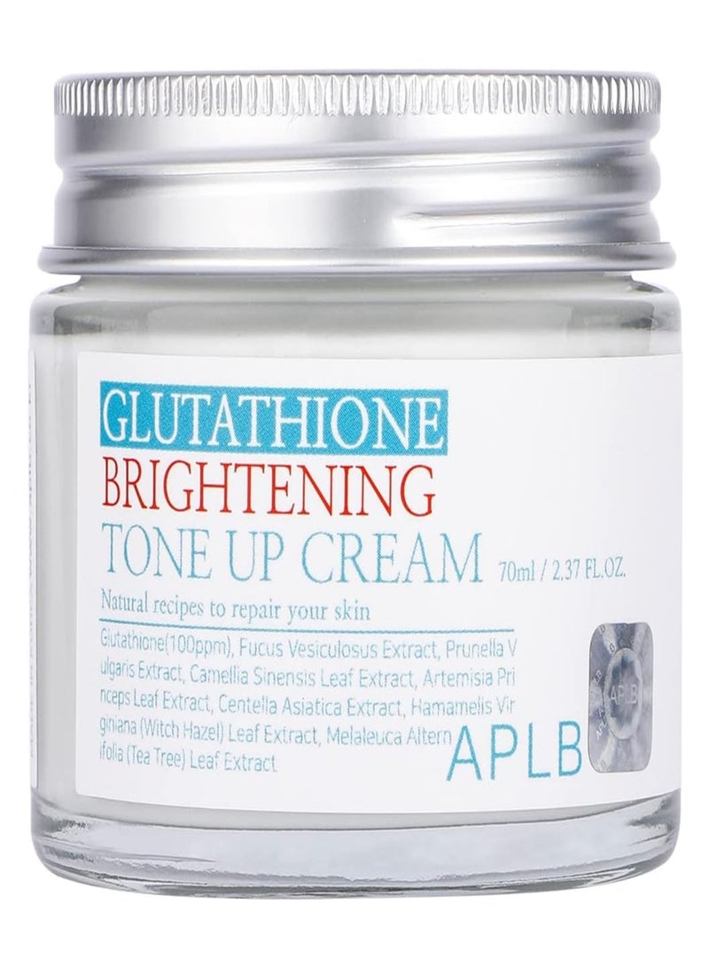 Glutathione Correcting Tone Up Cream 2.37FL.OZ/Korean Skin Care, Intensively Hydrating, Soothing, Elastic