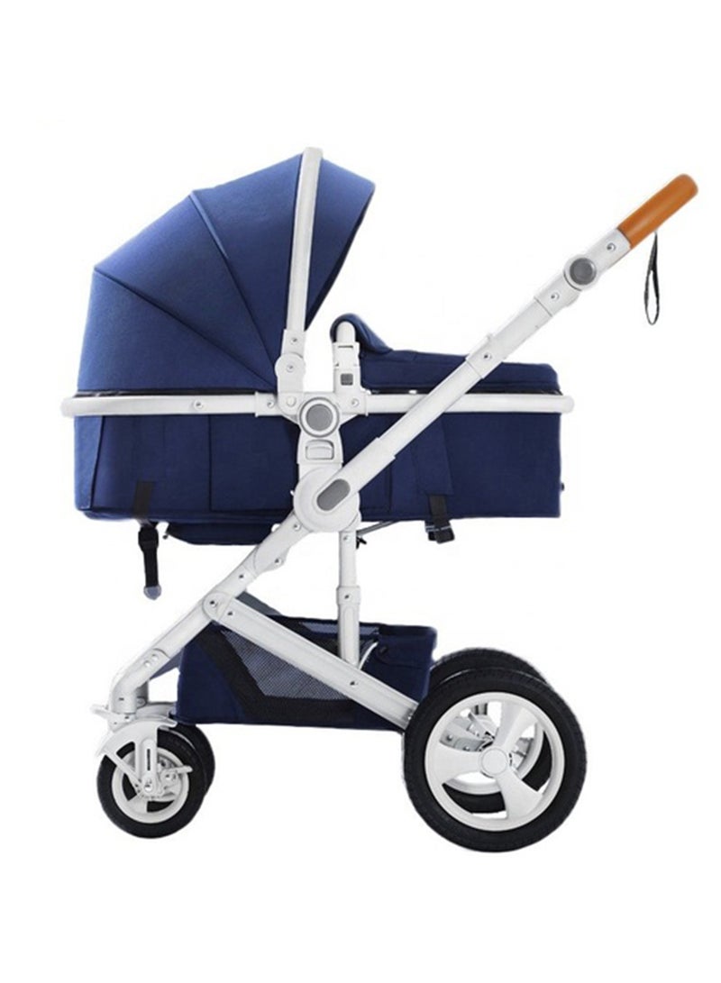 Belecoo Baby Stroller High View With Shock Absorption System