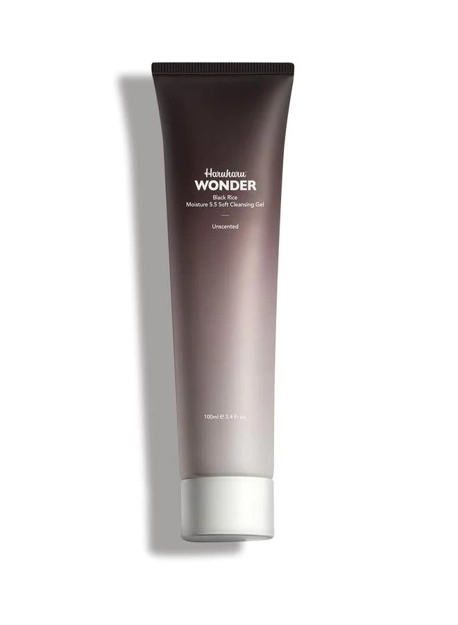 Wonder Black Rice Moisture 5.5 Soft Cleansing Gel 100ml Fermented Black Rice Face Wash Foam Cleanser