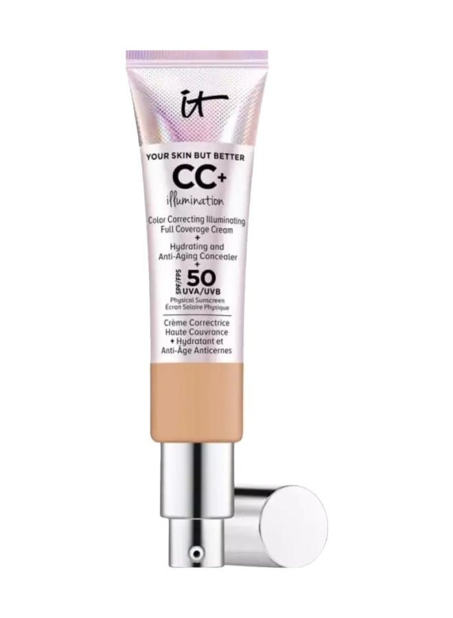 Cc+ Cream Illumination Full-Coverage Cream Spf 50 Neutral Tan
