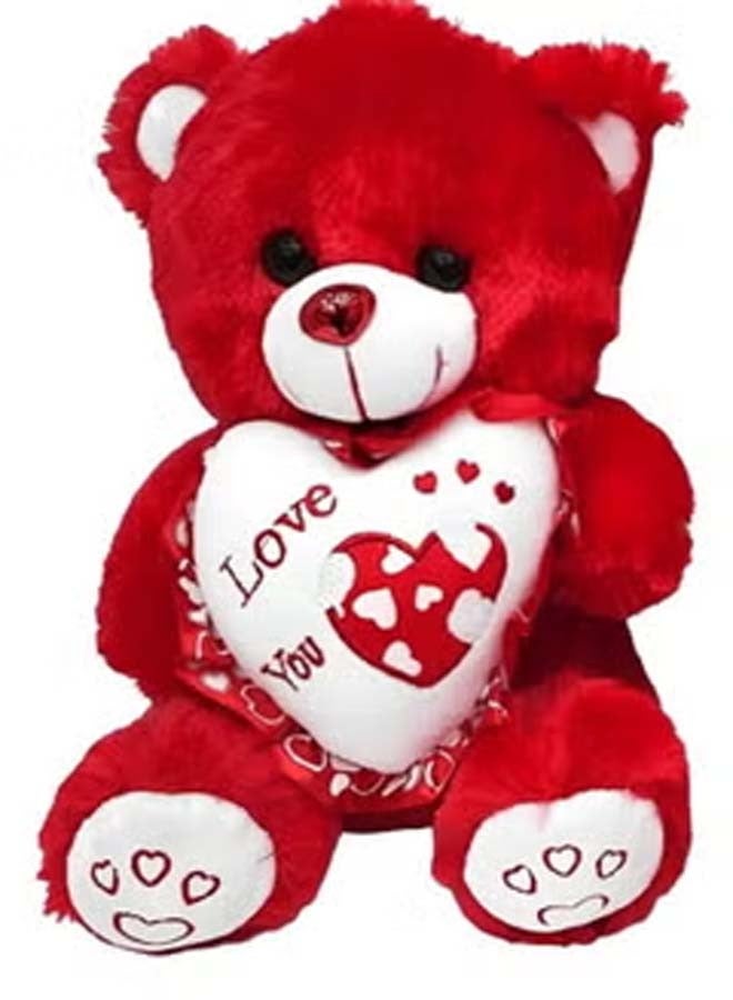 Loveable Huggable Cute Teddy Bear to Gift Your Loved Ones on Their Special Occasion (Red)