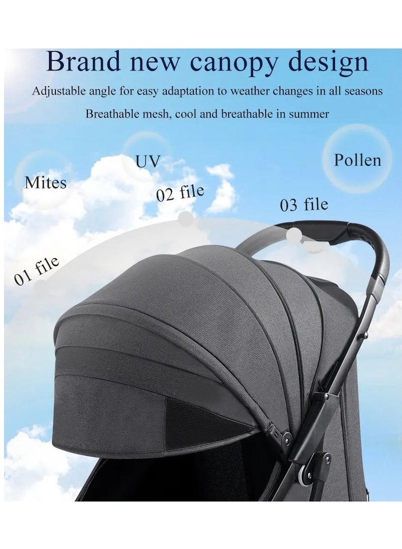 Dearest 718 Baby Stroller The Foldable And Portable All-Season Solution For Comfortable And Convenient Travel