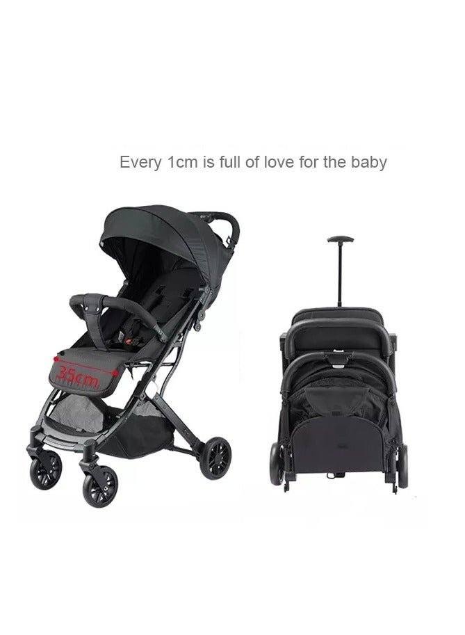 Lightweight And Compact Travel Stroller: Easy For Airplane Use